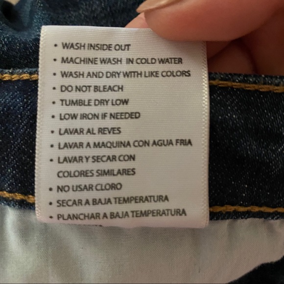 New Kan Can Flared Dark Denim Jeans - Picture 7 of 7